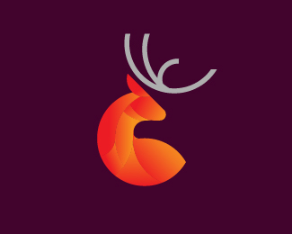 Deer logo design image