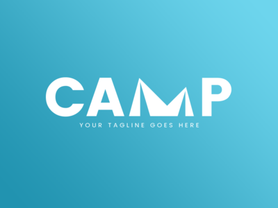 Camp Trip Logo Idea image