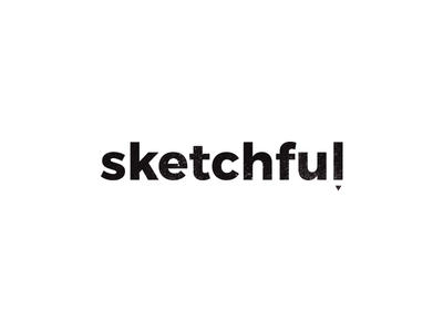 Minimal logo design for Sketchful image